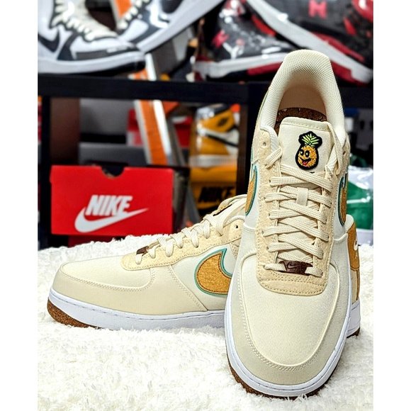 Nike Shoes Nike Air Force Happy Pineapple Coconut Milk 221 Sz 13